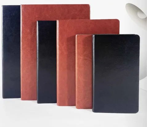 5118 black/brown clean 100-page notebook B5