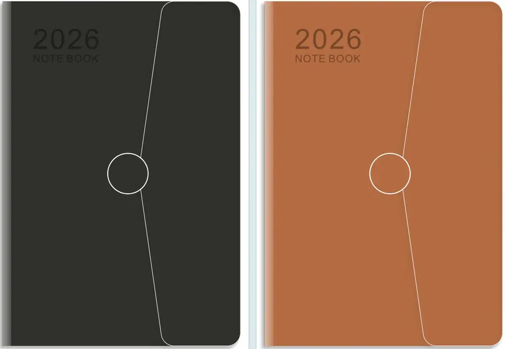 7008 Circular Metal Snap 2026 Calendar Set