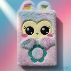 JM-8008 Big-eyed Cute Pet Fur Book A5