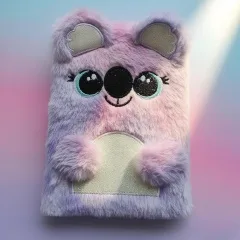 JM-8016 Colorful Koala Fur Book A5