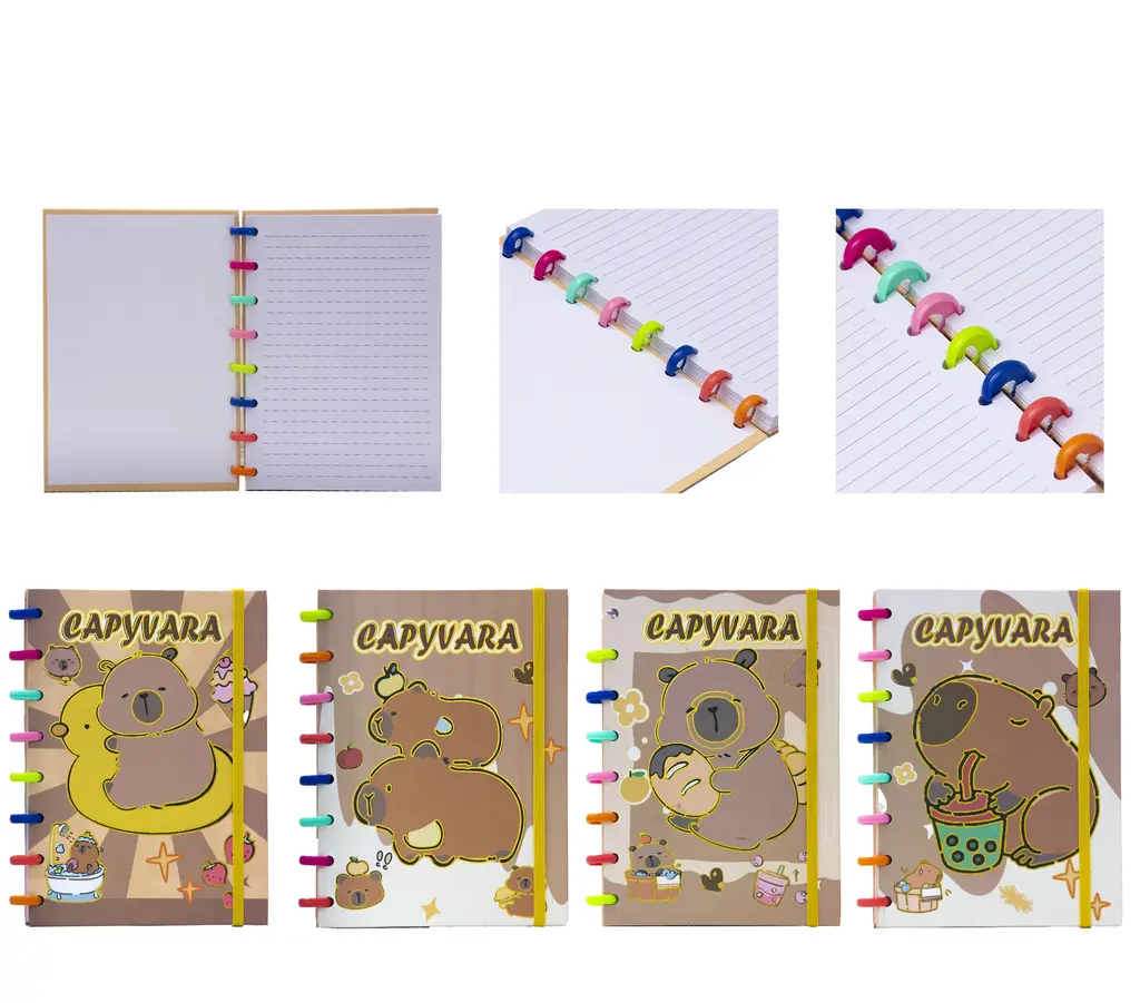 A5 Mushroom Clasp Binding Rope Book Starbuck 80 Sheets