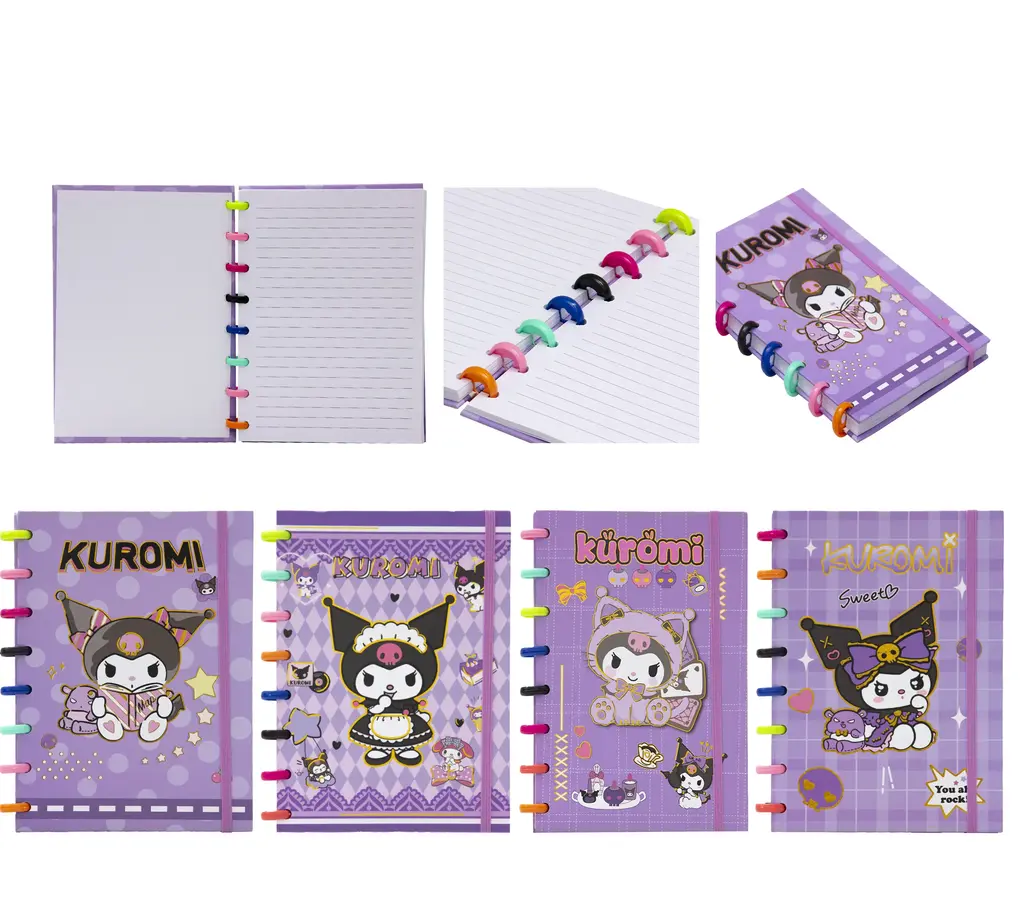 A5 Mushroom Clasp Binding Rope Book Oil Painting 80 Sheets