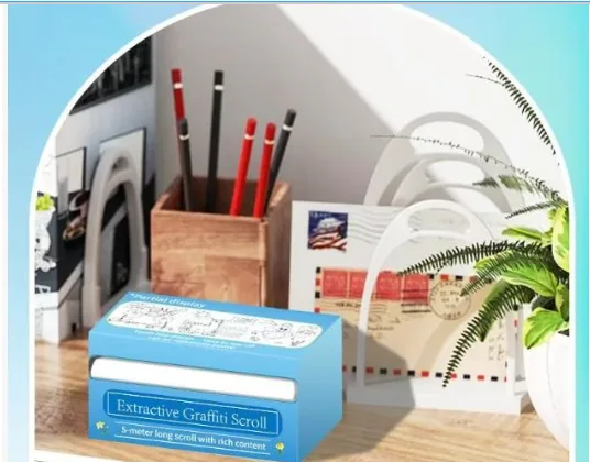 Extractable Graffiti Roll 500*8.5cm Back Adhesive