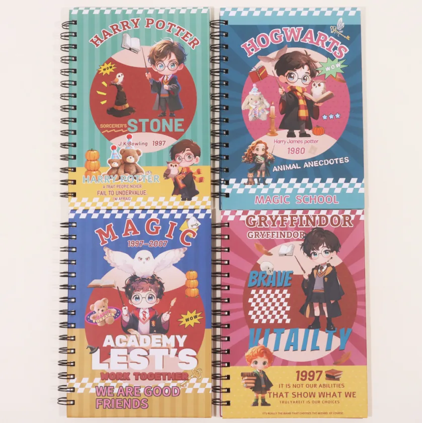 SH-B5113-80 Q-version Harry Potter B5 spiral book