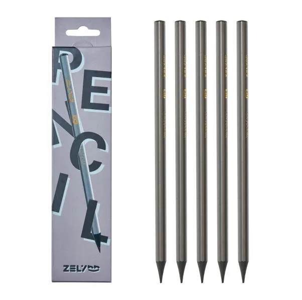 ZL741-4 - 12 HB pencils with coating