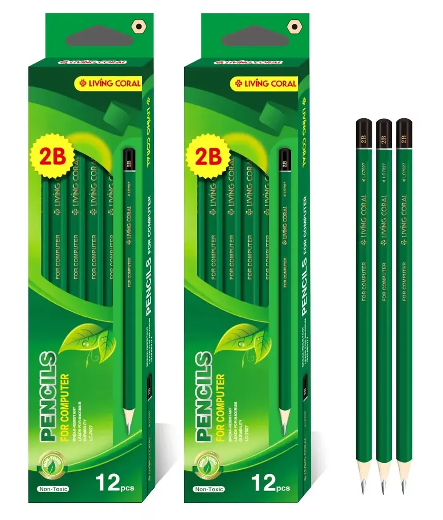 LC7015 box of 12 2B pencils
