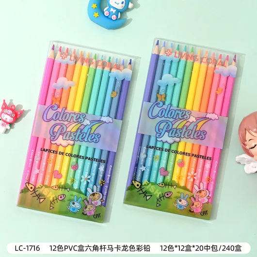 BN3666-12 Colored pencil buckets, dinosaur theme