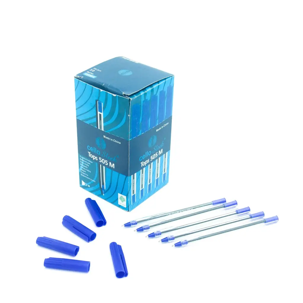 505 Blue Box Ballpoint Pen Blue