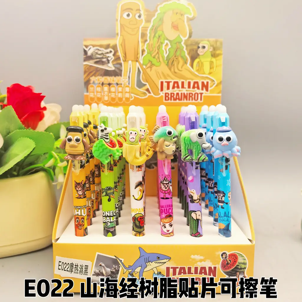 GP80093 Kapibara Scented Side Erasable Pen - Blue