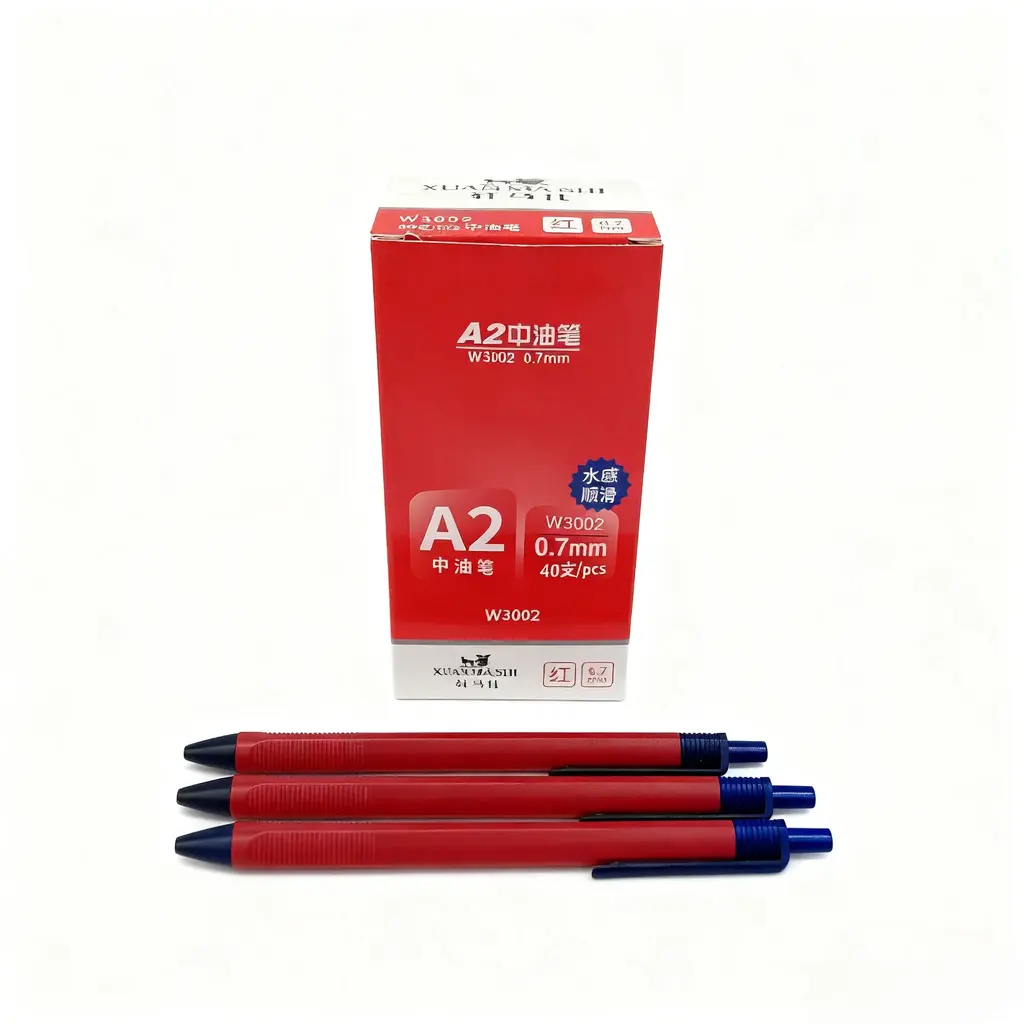 W3002 - Oil Pen Boxed - Red