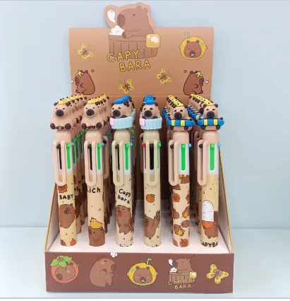 Six Color Ballpoint Pen Kapibara