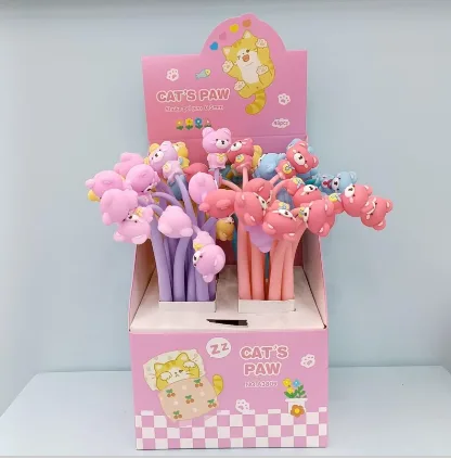 3854 Baby Bear Rattle Pen 48 Pack