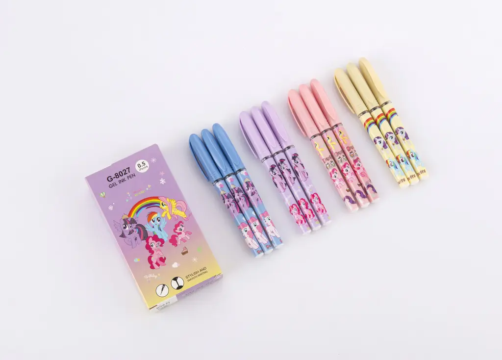 G-8027 Ballpoint Pen in Box / Flower Pattern