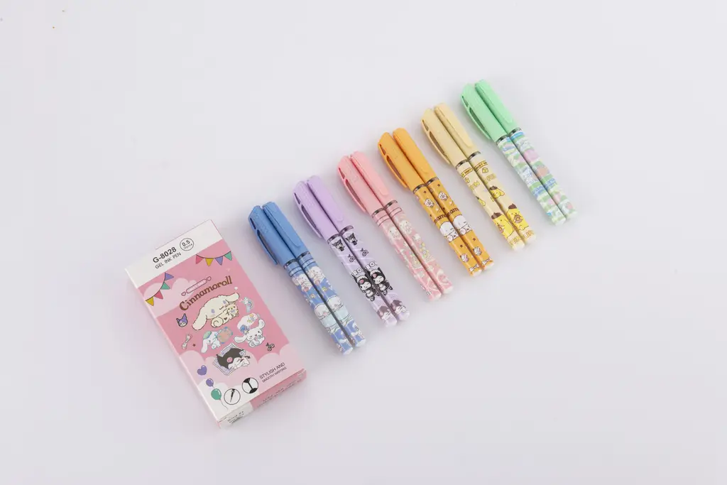 G-8028 Ballpoint Pen in Box / Flower Pattern