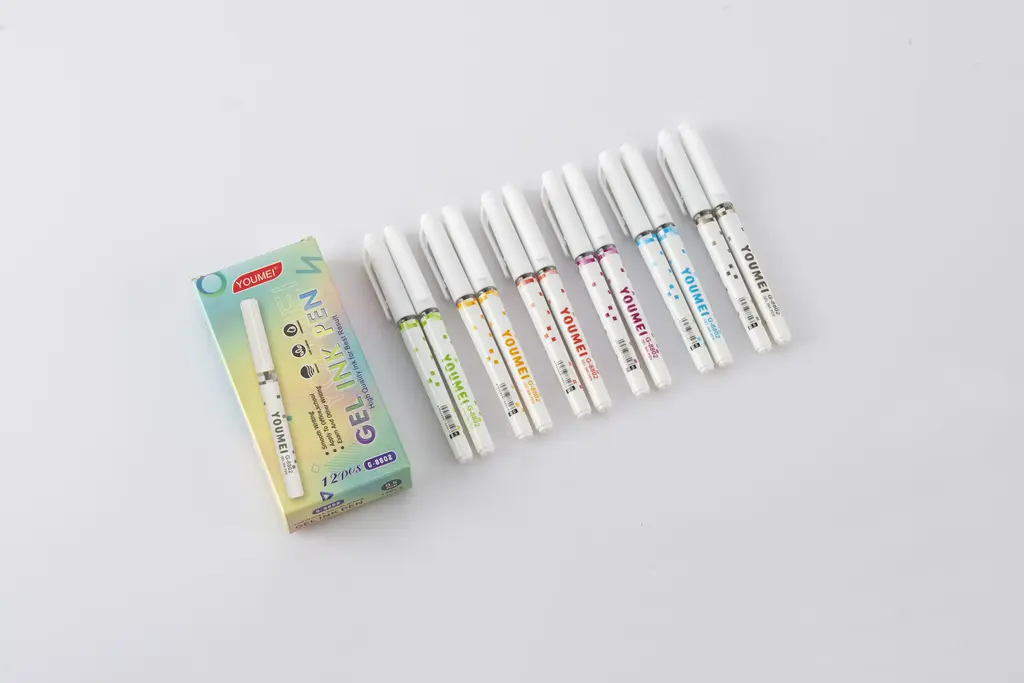 G-8802 Ballpoint Pen in Box / Flower Pattern