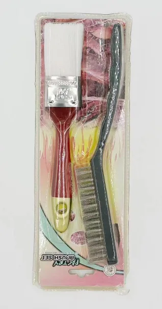 BBQ Tool Set - 15+17CM - 2PC