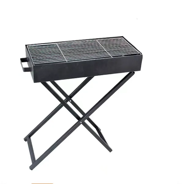 Portable Charcoal BBQ Grill - 30*60*70cm - 3060