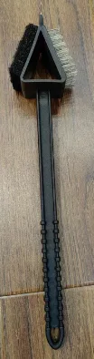 Triangular BBQ Cleaning Brush - 35CM  三角海绵钢丝刷 - 3215-12