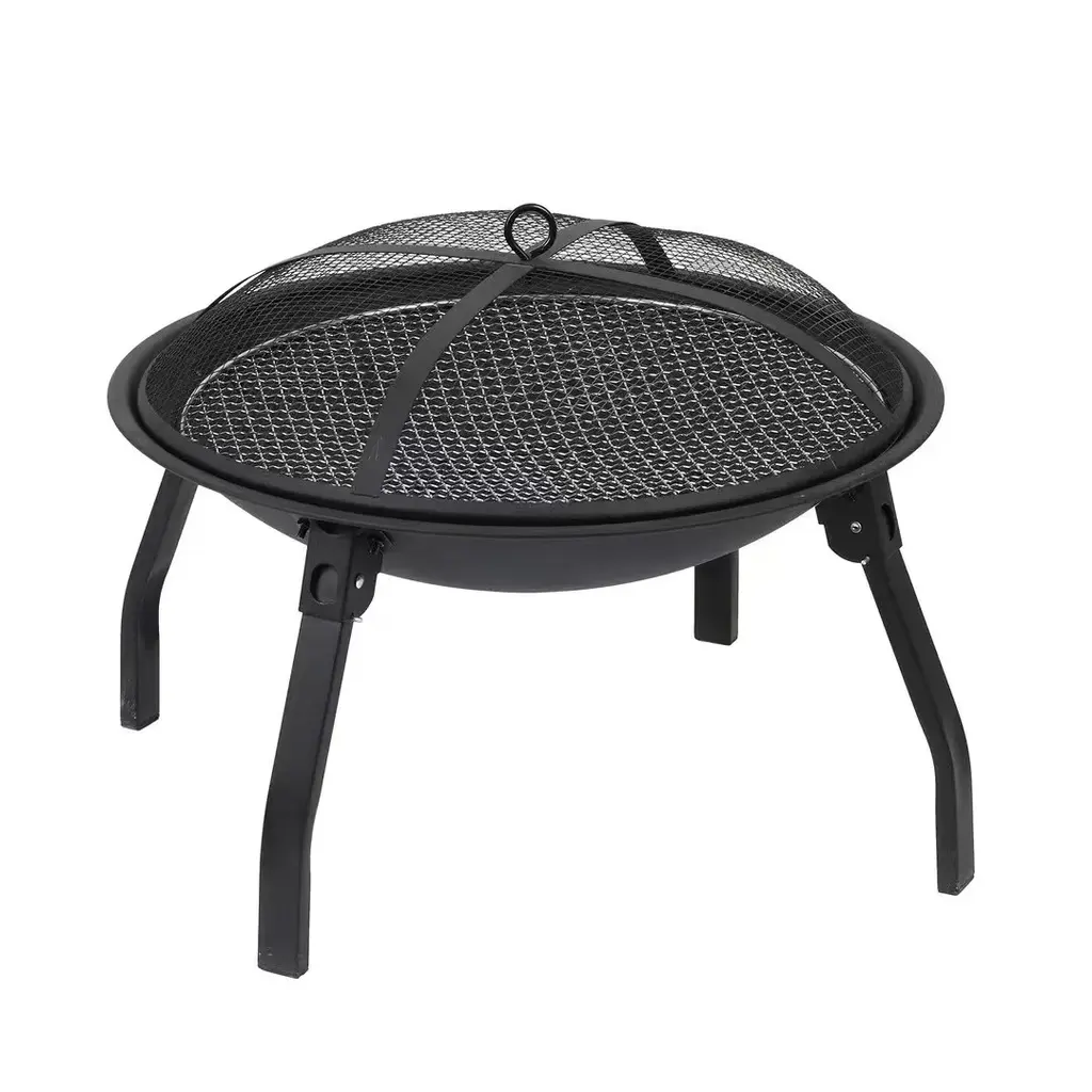 Portable Charcoal BBQ Grill - 55*55*60CM - WL55
