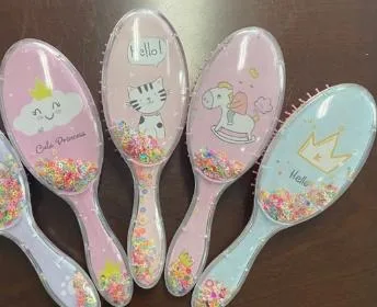Cushion Hair Brush - 8551卡通