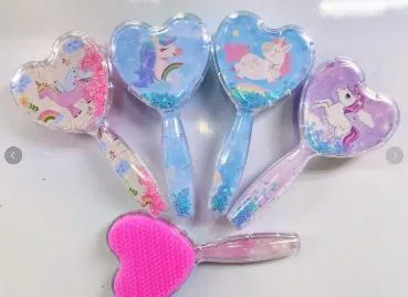 Paddle Hair Brush - 桃心