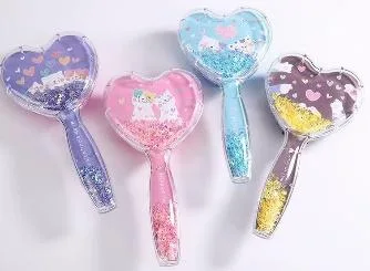 Paddle Hair Brush - 桃心