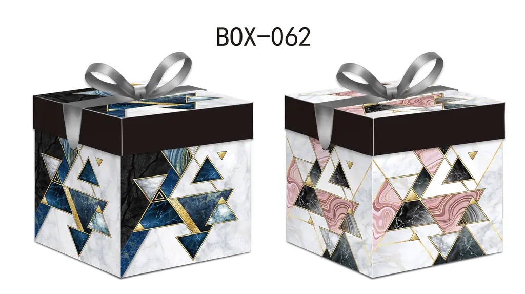 Printed Gift Box - Small | 15*15*15CM | 062