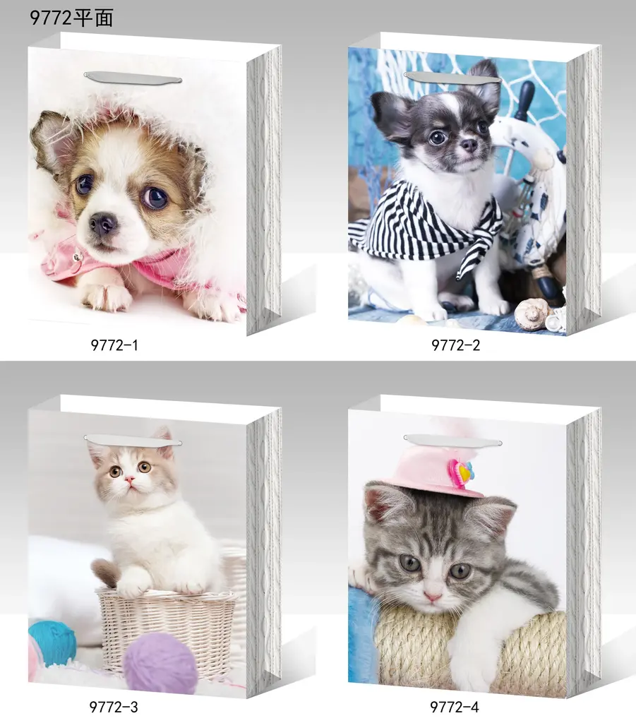 Printed Gift Bag - Small | 18*24*8.5cm - Design 37