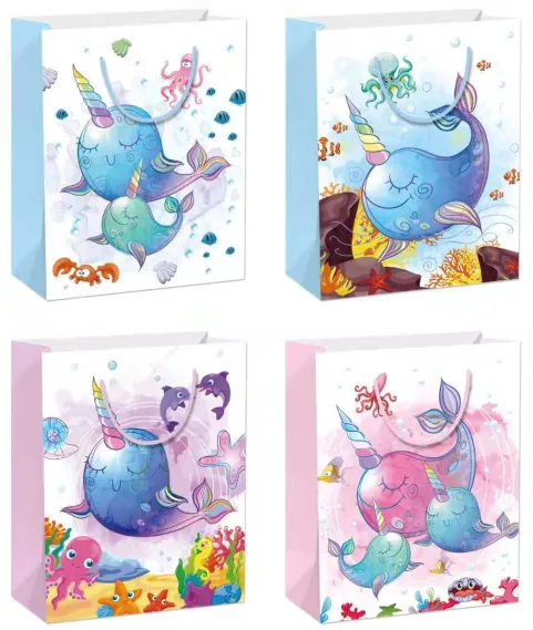 Printed Gift Bag - Small | 18*24*8.5cm - Design 52