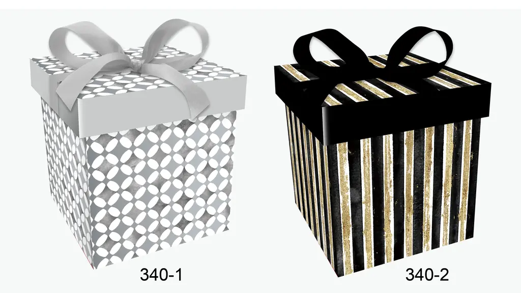 Printed Gift Box - Small | 15*15*15CM | 340