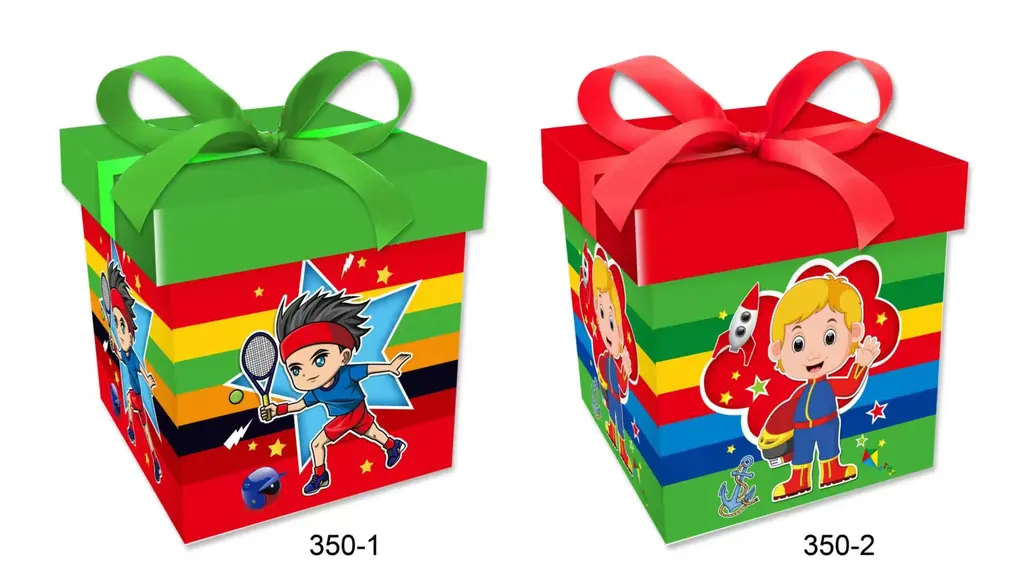 Printed Gift Box - Small | 15*15*15CM | 350