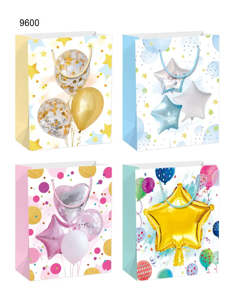 Printed Gift Bag - Small | 18*24*8.5cm - Design 08