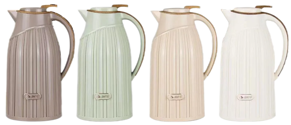 PP Plastic Glass-Lined Vacuum Jug 1.6L - JLM-5302-1.6L - Warm Gray