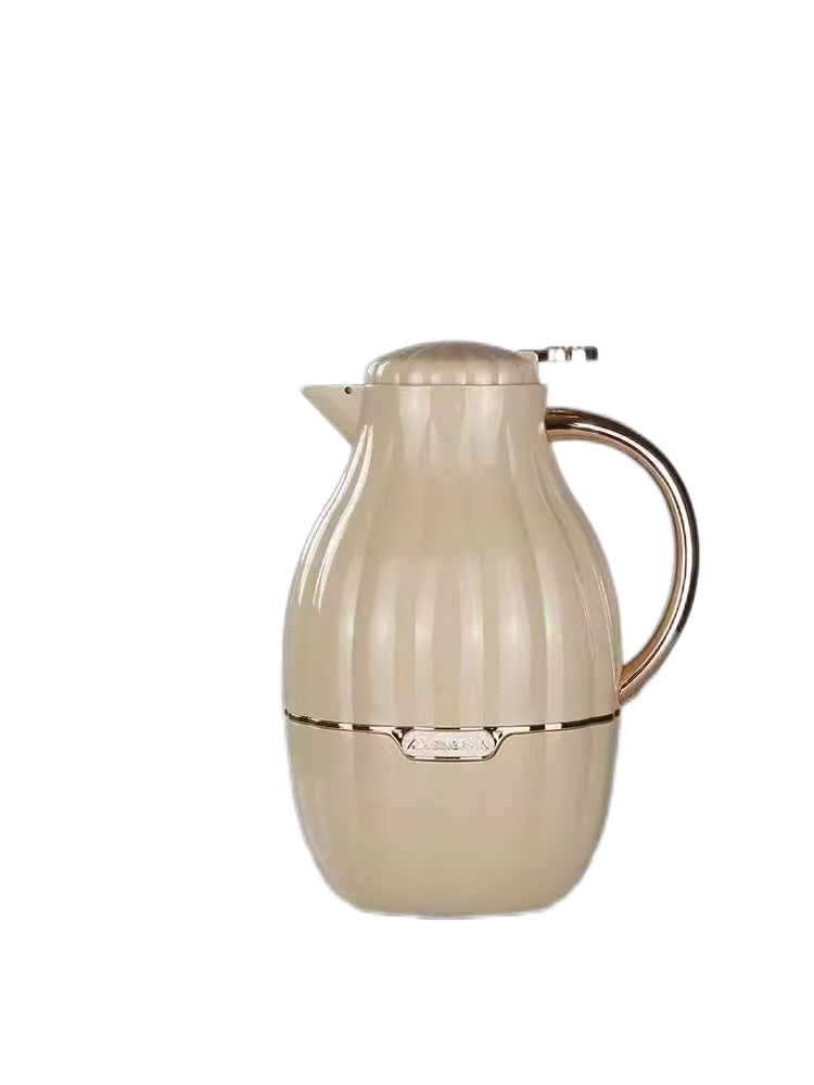 PP Plastic Glass-Lined Vacuum Jug 1.55L - JLM-5452-1.55L - Light Brown
