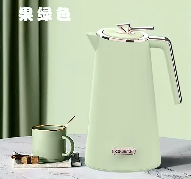 PP Plastic Glass-Lined Vacuum Jug 1.6L - JLM-5522-1.6L - Fruit Green