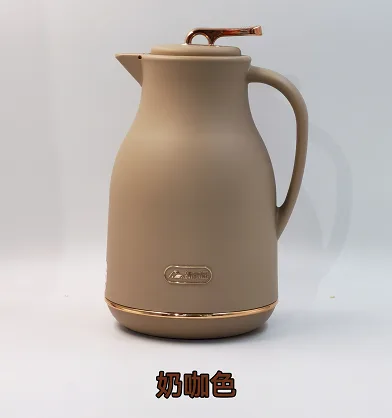PP Plastic Glass-Lined Vacuum Jug 1.55L - JLM-5552-1.55L - Milky Coffee