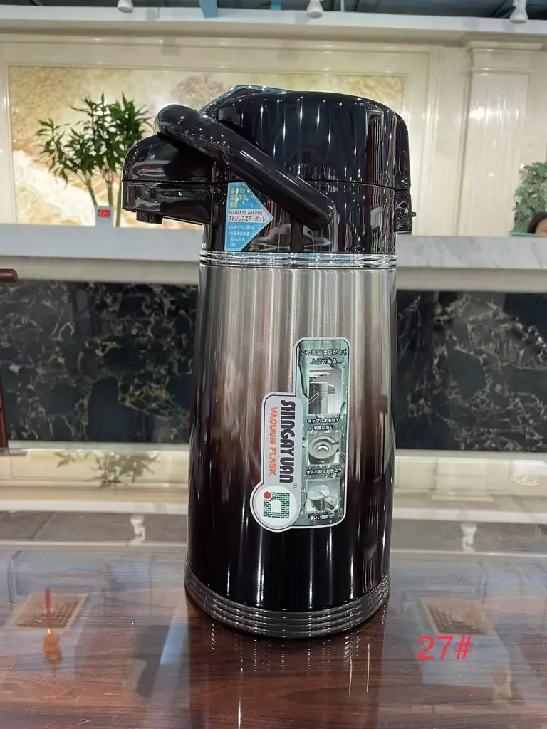 Steel-Body Glass-Lined Vacuum Jug 3.0L - JLS-1122-3.0L - 27# Coffee