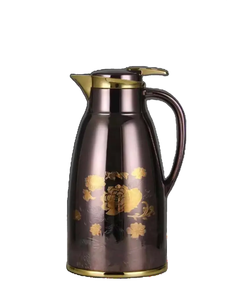 Steel-Body Glass-Lined Vacuum Jug 1.6L - JLS-3472E-1.6L - 62# Nokia Gray