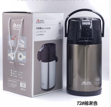 316 Stainless Steel Vacuum Jug 3.0L - JLS-7992-3.0L - 72# Gunmetal Gray