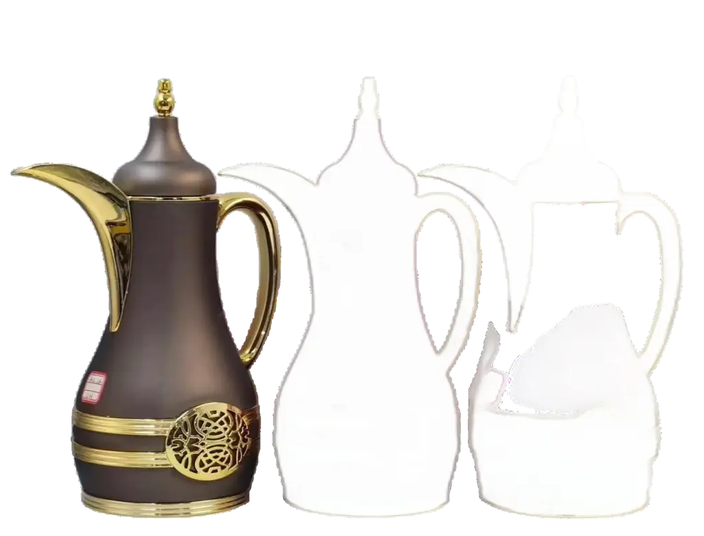 Steel-Body Glass-Lined Vacuum Jug 1.0L - JLW-6412-1.0L - Coffee