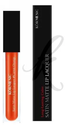 KORMESIC satin matte lip gloss # 327 Carrot Orange UK 2.2g