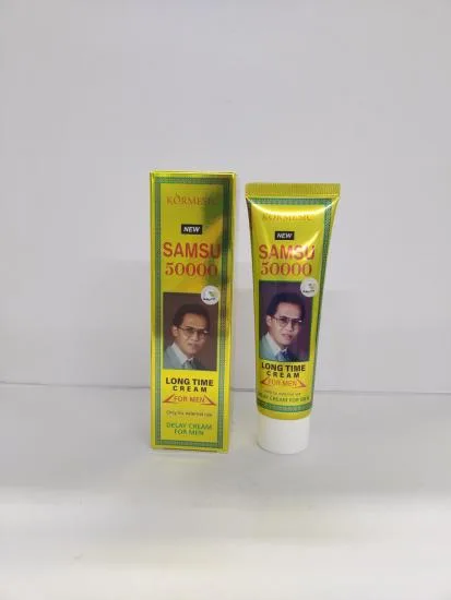 KORMESIC Men’s Long lasting Cream (Yellow) UK (For Foreign Trade) 50g