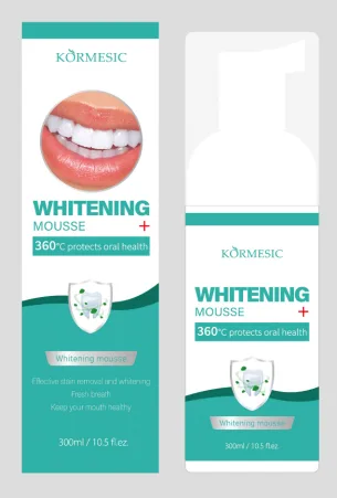 KORMESIC Teeth Whitening Mousse (for foreign trade) 60ml