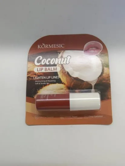 KORMESIC Coconut lipstick GB (for foreign trade) 3g