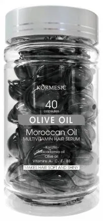KORMESIC Moroccan Oil & Olive Oil Multivitamin Hair Essence (for foreign trade) 1ml*40 capsules