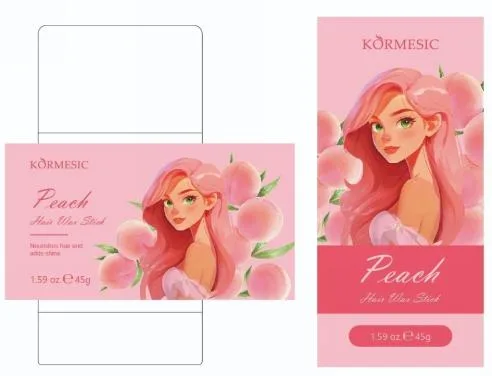 KORMESIC Peach Wax Bar 45g