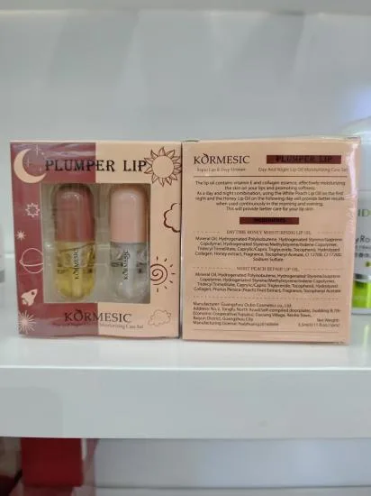 KORMESIC Day and Night Lip Oil Moisturizing Care Kit 3.5ml+3.5ml