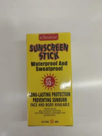 KORMESIC Refreshing Waterproof Sunscreen Stick 20g