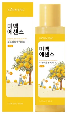 KORMESIC 90% Yuzu & 5% Niacinamide Whitening Essence Water KR 130ml