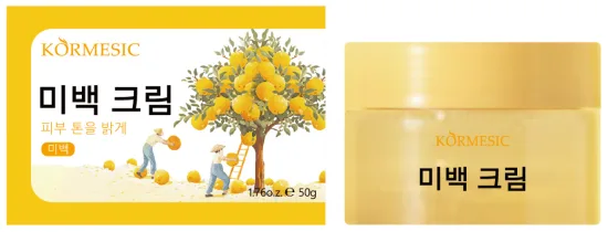 KORMESIC90% Yuzu & 5% Niacinamide Brightening Cream KR(for foreign trade) 50g